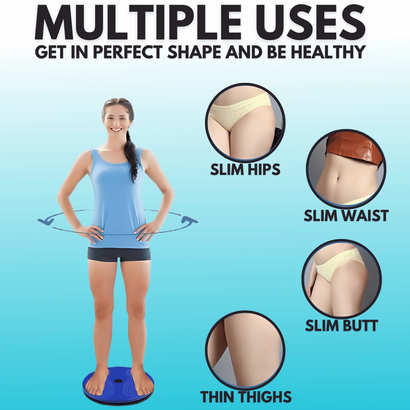 TwistFit360- Tummy Twister Fat Cutter For Men and Women (Free Workout Plan Ebook)