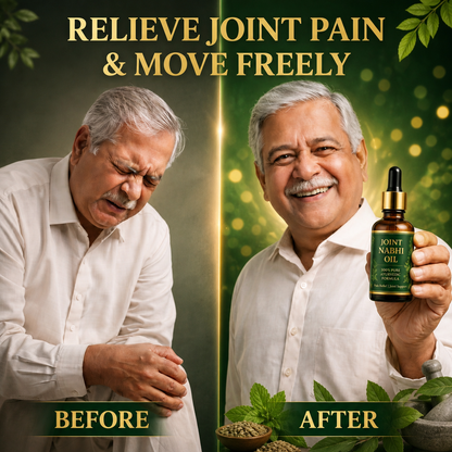 Joint Pain Relief Nabhi Oil (Highly Effective and 100% Natural)