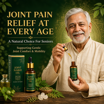 Joint Pain Relief Nabhi Oil (Highly Effective and 100% Natural)